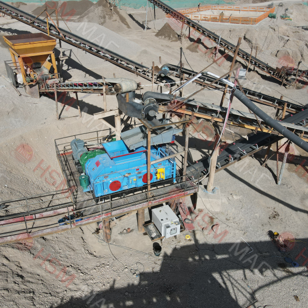 出料3mm對輥破碎機(jī)